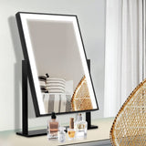 darrahopens Health & Beauty > Makeup Mirrors Embellir Hollywood Makeup Mirror With Light LED Strip Standing Tabletop Vanity