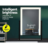 darrahopens Health & Beauty > Makeup Mirrors Embellir Hollywood Makeup Mirror With Light LED Strip Standing Tabletop Vanity