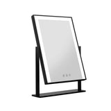 darrahopens Health & Beauty > Makeup Mirrors Embellir LED Makeup Mirror Hollywood Standing Mirror Tabletop Vanity Black