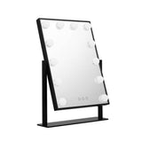 darrahopens Health & Beauty > Makeup Mirrors Embellir LED Standing Makeup Mirror - Black