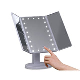 darrahopens Health & Beauty > Makeup Mirrors Embellir LED  Tri-Fold Make Up Mirror