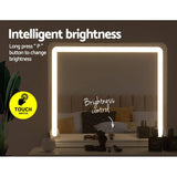 Darrahopens Health & Beauty > Makeup Mirrors Embellir Makeup Mirror With Light Hollywood Vanity LED Mirrors White 50X60CM