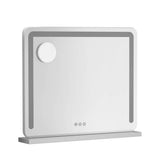 Darrahopens Health & Beauty > Makeup Mirrors Embellir Makeup Mirror With Light Hollywood Vanity LED Mirrors White 50X60CM