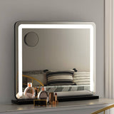 Darrahopens Health & Beauty > Makeup Mirrors Embellir Makeup Mirror With Light Hollywood Vanity LED Tabletop Mirrors 50X60CM