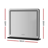 Darrahopens Health & Beauty > Makeup Mirrors Embellir Makeup Mirror With Light Hollywood Vanity LED Tabletop Mirrors 50X60CM