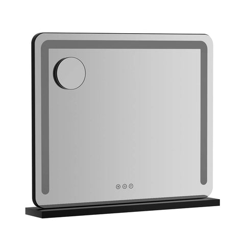 Darrahopens Health & Beauty > Makeup Mirrors Embellir Makeup Mirror With Light Hollywood Vanity LED Tabletop Mirrors 50X60CM