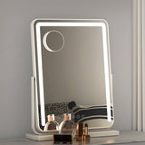 Darrahopens Health & Beauty > Makeup Mirrors Embellir Makeup Mirror with Lights Hollywood Vanity LED Mirrors White 40X50CM