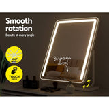 Darrahopens Health & Beauty > Makeup Mirrors Embellir Makeup Mirror with Lights Hollywood Vanity LED Mirrors White 40X50CM
