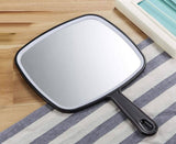 Darrahopens Health & Beauty > Makeup Mirrors Extra Large Black Handheld Mirror with Handle (31,5 x 23 cm)