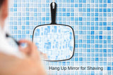 Darrahopens Health & Beauty > Makeup Mirrors Extra Large Black Handheld Mirror with Handle (31,5 x 23 cm)