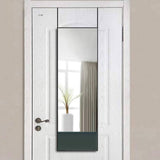 Darrahopens Health & Beauty > Makeup Mirrors Full-Length Mirror Long Standing for Bedroom and Bathroom (106 x 35 cm, Black)