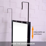 Darrahopens Health & Beauty > Makeup Mirrors Full-Length Mirror Long Standing for Bedroom and Bathroom (106 x 35 cm, Black)