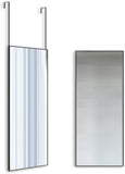 Darrahopens Health & Beauty > Makeup Mirrors Full-Length Mirror Long Standing for Bedroom and Bathroom (106 x 35 cm, Black)