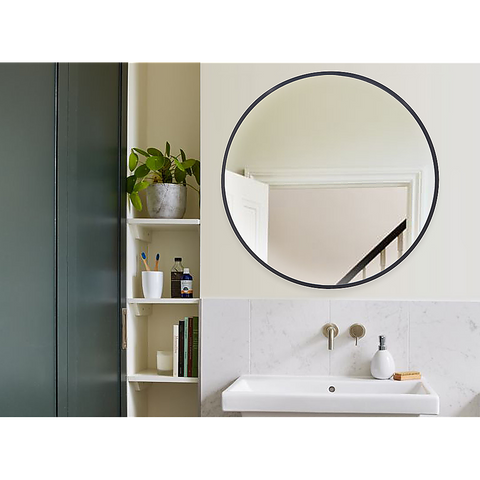 Darrahopens Health & Beauty > Makeup Mirrors Round Mirror LED Anti-Fog 3 Colours Illuminated Bathroom Living Room