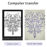 Darrahopens Health & Beauty > Makeup Wireless Tattoo Transfer Printer Portable Machine Clear Transfer Stencil Printer Black