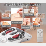 darrahopens Health & Beauty > Massage Electromagnetic Foot Massager Wave Pulse Massage Machine Circulation Booster