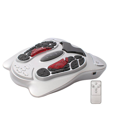 darrahopens Health & Beauty > Massage Electromagnetic Foot Massager Wave Pulse Massage Machine Circulation Booster