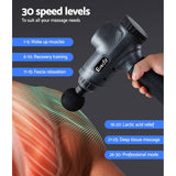 darrahopens Health & Beauty > Massage Everfit Massage Gun 6 Heads Massager Electric LCD Vibration Relief Percussion