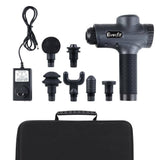 darrahopens Health & Beauty > Massage Everfit Massage Gun 6 Heads Massager Electric LCD Vibration Relief Percussion