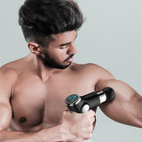 darrahopens Health & Beauty > Massage FitSmart LCD Display Mini Vibration Therapy Massage Device Black