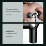 darrahopens Health & Beauty > Massage FitSmart LCD Display Mini Vibration Therapy Massage Device Black