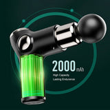 darrahopens Health & Beauty > Massage FitSmart LCD Display Mini Vibration Therapy Massage Device Black