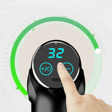 darrahopens Health & Beauty > Massage FitSmart LCD Display Mini Vibration Therapy Massage Device Black