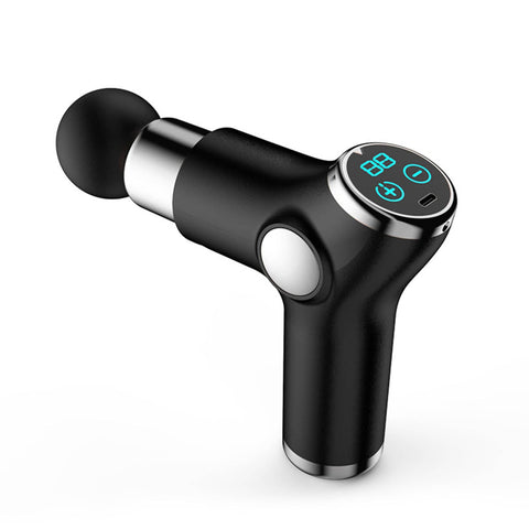 darrahopens Health & Beauty > Massage FitSmart LCD Display Mini Vibration Therapy Massage Device Black