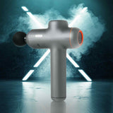 Darrahopens Health & Beauty > Massage FitSmart LED Touch Screen POWER-X Vibration Therapy Device Massage Gun Grey