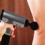 darrahopens Health & Beauty > Massage FitSmart Vibration Massage Therapy Device Black Grey 4 Massage Heads 6 Modes