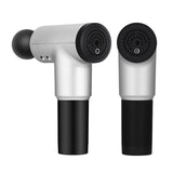 darrahopens Health & Beauty > Massage FitSmart Vibration Massage Therapy Device Black Grey 4 Massage Heads 6 Modes
