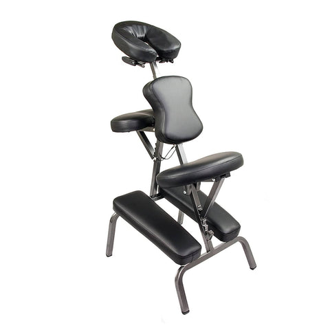 darrahopens Health & Beauty > Massage Forever Beauty Black Portable Beauty Massage Foldable Chair Table Therapy Waxing Aluminium