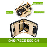 darrahopens Health & Beauty > Massage Forever Beauty Black Portable Massage Table Bed Therapy Waxing 3 Fold 70cm Wooden