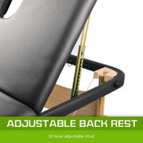 darrahopens Health & Beauty > Massage Forever Beauty Black Portable Massage Table Bed Therapy Waxing 3 Fold 70cm Wooden