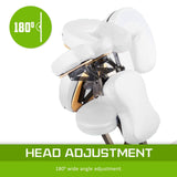 darrahopens Health & Beauty > Massage Forever Beauty White Portable Beauty Massage Foldable Chair Table Therapy Waxing Aluminium