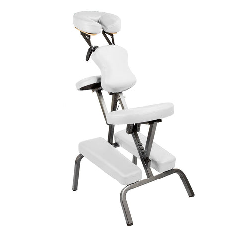 darrahopens Health & Beauty > Massage Forever Beauty White Portable Beauty Massage Foldable Chair Table Therapy Waxing Aluminium