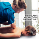 darrahopens Health & Beauty > Massage Forever Beauty White Portable Beauty Massage Table Bed Therapy Waxing 2 Fold 55cm Aluminium
