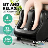 darrahopens Health & Beauty > Massage Livemor Foot Massager - Black