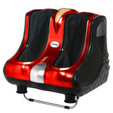 darrahopens Health & Beauty > Massage Livemor Foot Massager Shiatsu Ankle Calf Leg Massagers Circulation Enhancer Red