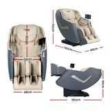 Darrahopens Health & Beauty > Massage Livemor Massage Chair Electric Recliner Home Massager 3D Opal