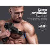 darrahopens Health & Beauty > Massage Massage Gun Electric Massager Vibration 6 Heads Muscle Therapy Percussion Tissue