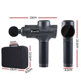 darrahopens Health & Beauty > Massage Massage Gun Electric Massager Vibration 6 Heads Muscle Therapy Percussion Tissue
