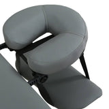 Darrahopens Health & Beauty > Massage Zenses Massage Table Portable Aluminium 2 Fold Massages Bed Beauty Therapy 55cm