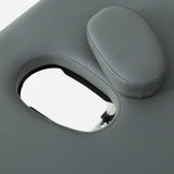 Darrahopens Health & Beauty > Massage Zenses Massage Table Portable Aluminium 2 Fold Massages Bed Beauty Therapy 55cm