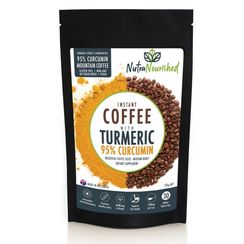 Darrahopens Health & Beauty > Nutrition & Supplements Instant Coffee with 95% Pure Organic Curcumin - Turmeric Extract Powder (1,000mg)