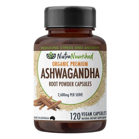 Darrahopens Health & Beauty > Nutrition & Supplements Organic Ashwagandha Capsules (vegan)- Withania Somnifera