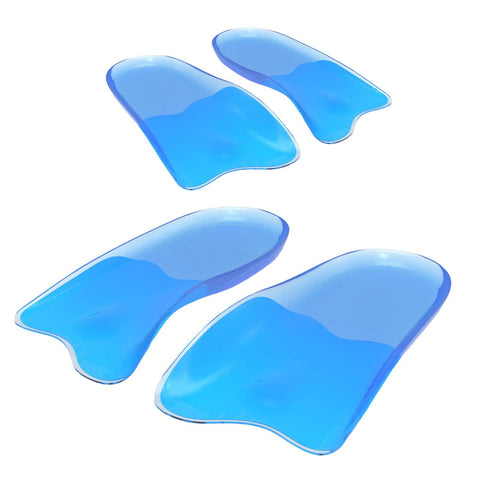 Darrahopens Health & Beauty > Personal Care Bibal Insole 2X Pair L Size Gel Half Insoles Shoe Inserts Arch Support Foot Pad