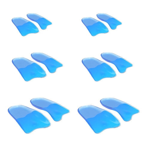 Darrahopens Health & Beauty > Personal Care Bibal Insole 2X Set 3-Size Combo Gel Half Insoles Shoe Inserts Arch Support Foot Pad