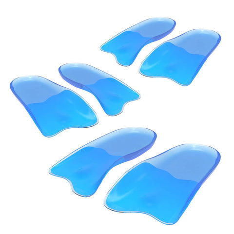 Darrahopens Health & Beauty > Personal Care Bibal Insole 3-Size Combo Gel Half Insoles Shoe Inserts Arch Support Foot Pad