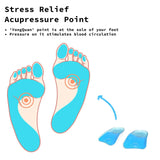 Darrahopens Health & Beauty > Personal Care Bibal Insole 4X Pair M Size Gel Half Insoles Shoe Inserts Arch Support Foot Pad